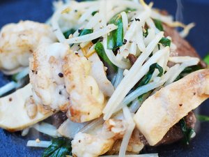 もつ焼き鉄板白